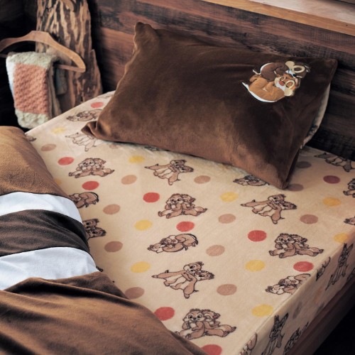 枕カバーにはチップ＆デールの寝姿も！ベルメゾン ディズニーデザイン