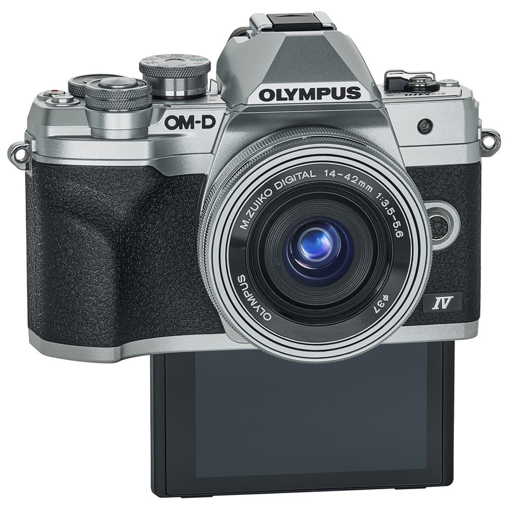 Olympus OM-D E-M10 IV 14-42 EZ kit Silver | Park Cameras
