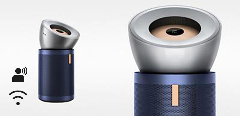 Pure Hot+Cool HEPA air purifier fan heater HP04 (Black/Nickel