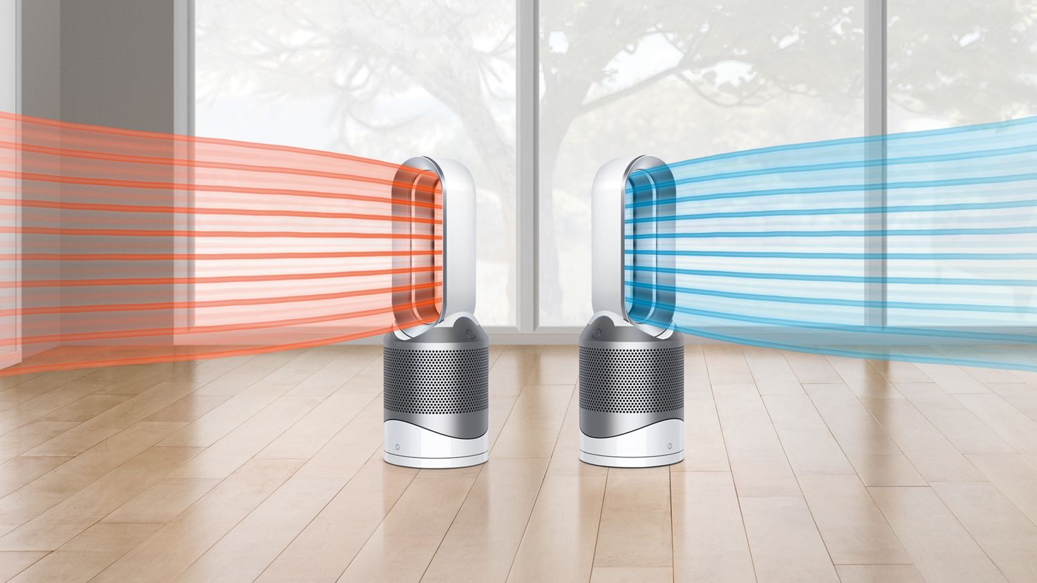 Dyson Pure Hot+Cool™ (White/Silver) | Dyson