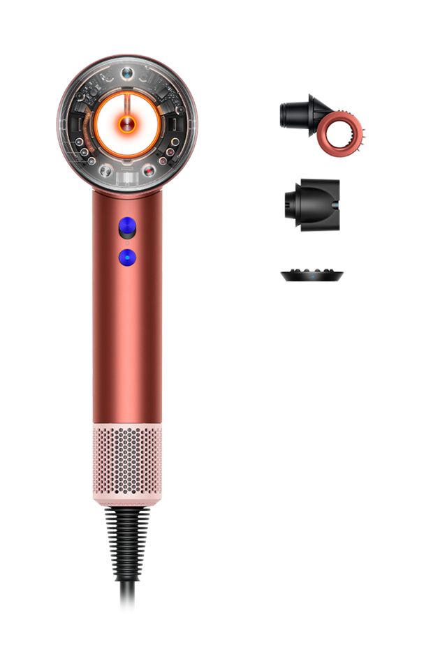 Dyson Supersonic Nural™ Shineヘアドライヤー ストロベリー／ブロンズ