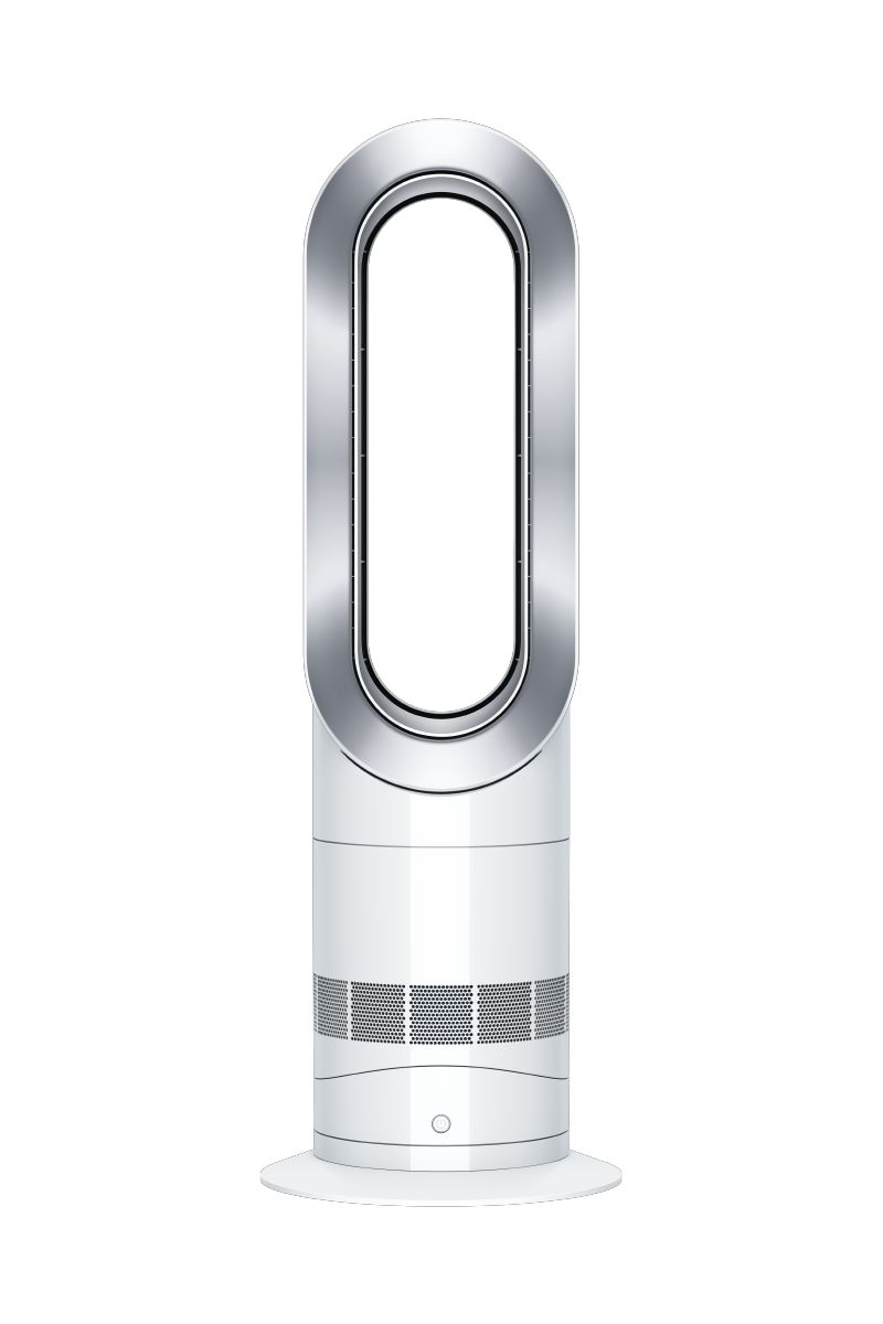 Dyson Hot+Cool™ Jet Focus AM09 fan heater (White/Silver)
