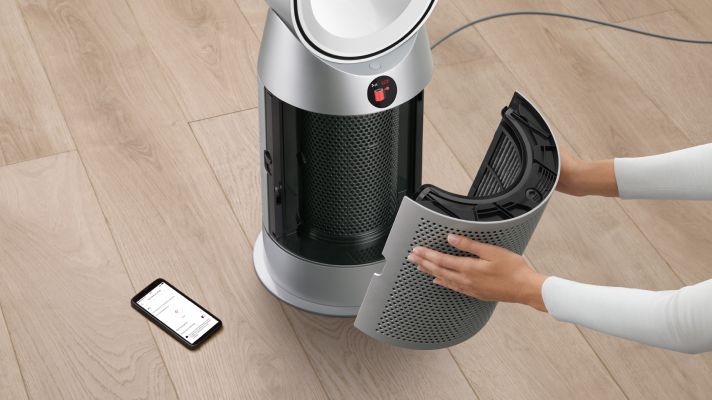Dyson Purifier Hot+Cool purifying fan heater HP07 (Black/Nickel