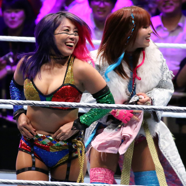 6/28【WWE】アスカ&カイリが“カブキ・ウォリアーズ