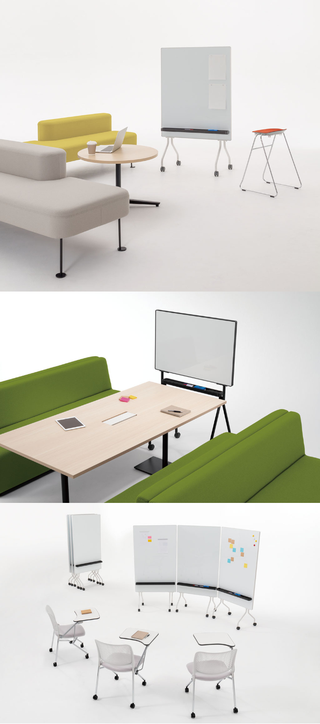 内田洋行 ASボード 両面スチールホワイトボード 本体ホワイト AS-V1809