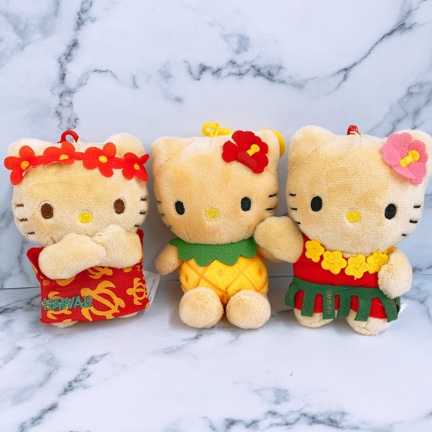 ハワイ直輸入🌺ストラップ付き日焼けキティちゃん | ハッピーハワイ