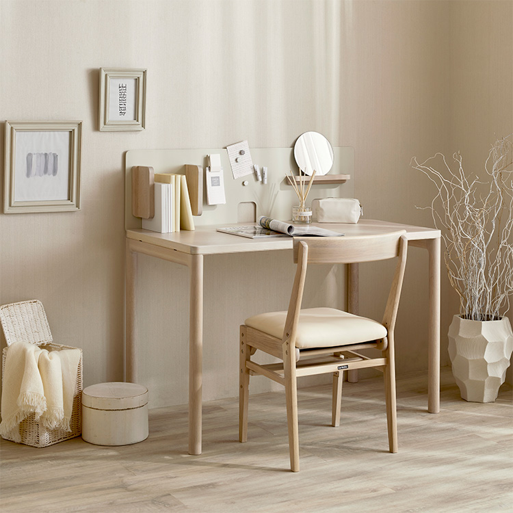 CLEARNEL デスク ワゴン 幅42.8cm(デスク奥行共通) SW8000 シアー