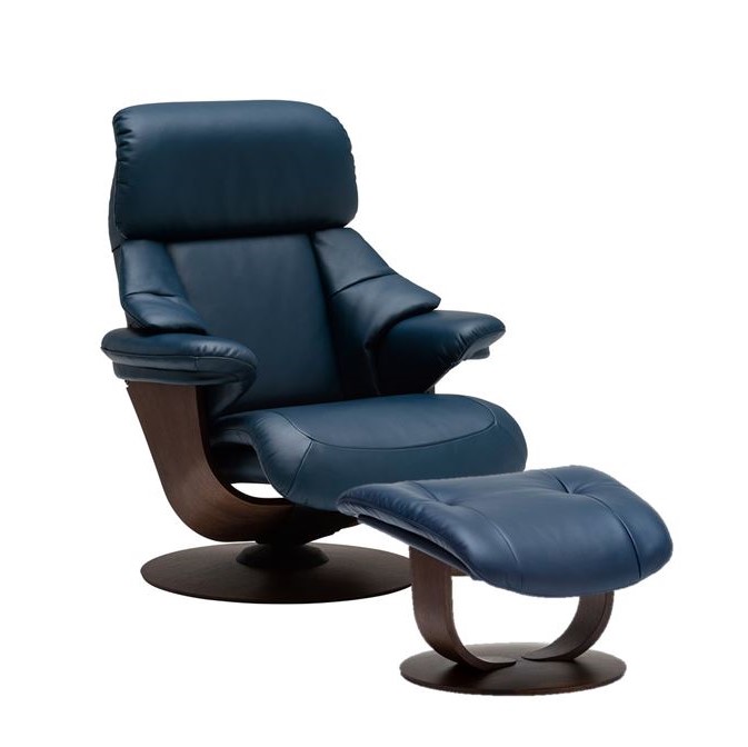 ザ・ファースト RU7302（S+）オットマンセット グランブルー モカ