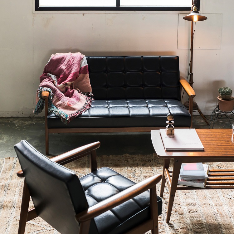 カリモク60】Kチェア1シーターワイド 幅74cm W36141 スタンダード