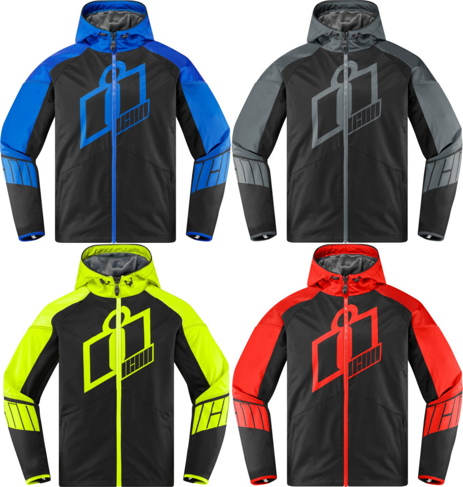 $150.00 Icon Mens Merc Crusader Armored Textile Jacket #1077986