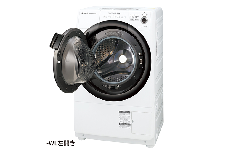 シャープ ドラム式洗濯乾燥機 ES-S7F-WL（洗濯7.0kg／乾燥3.5kg