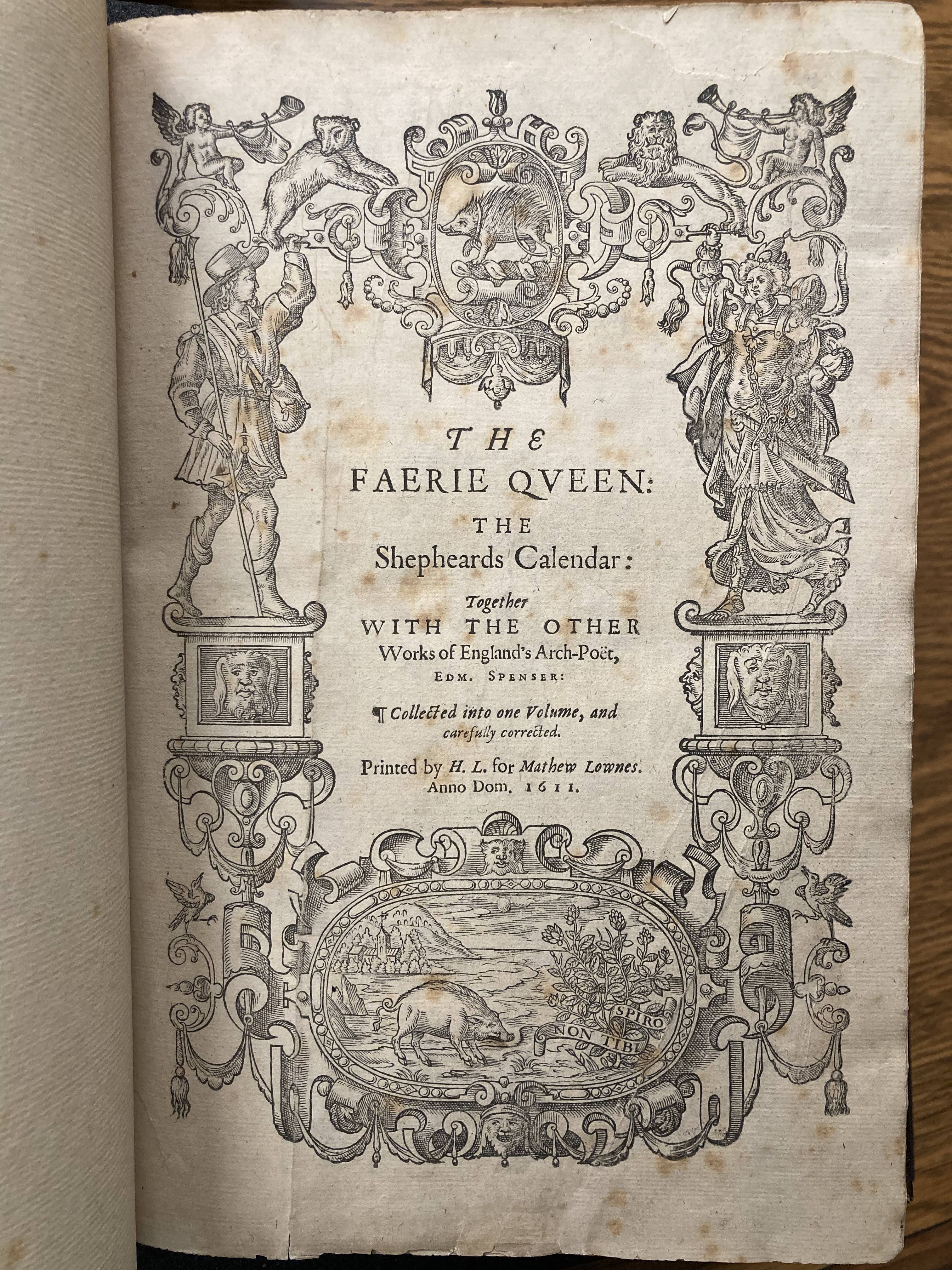 Edmund Spenser, The Faerie Queene (1615) – Early Modern Female