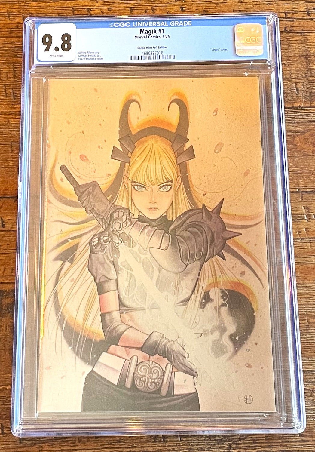 MAGIK #1 CGC 9.8 PEACH MOMOKO NYCC 2025 EXCL 