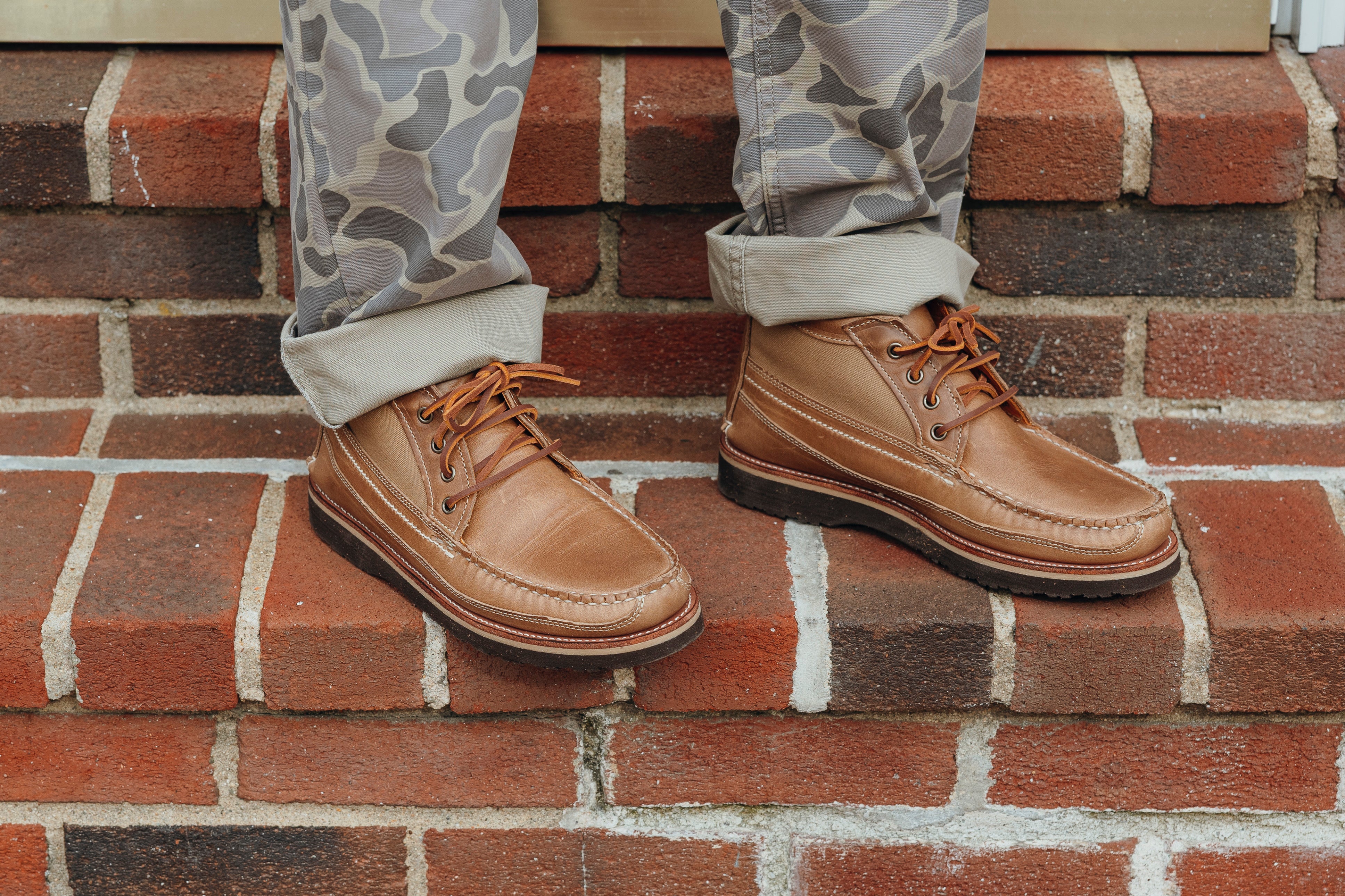 Scout Boot - Natural Horween CXL – Easymoc