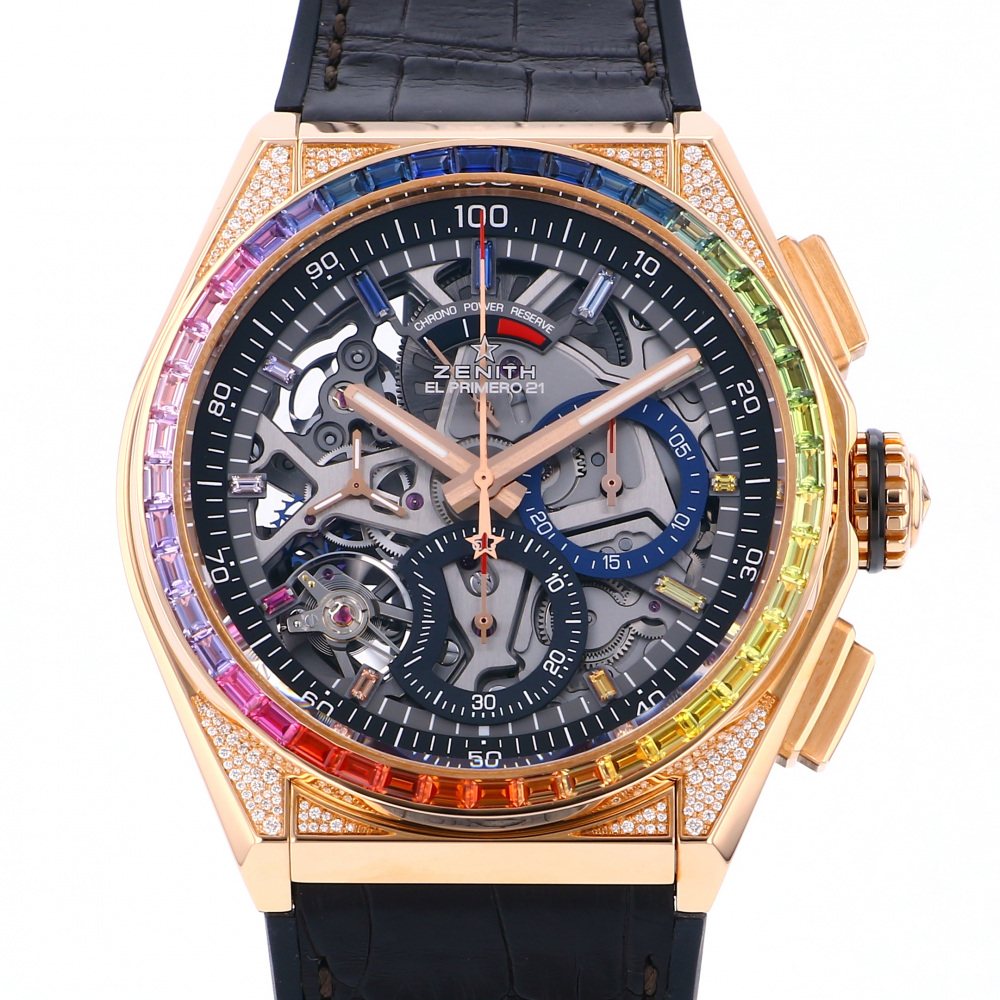 新品] ゼニス デファイ エル プリメロ 21 229003900472R585 スケルトン