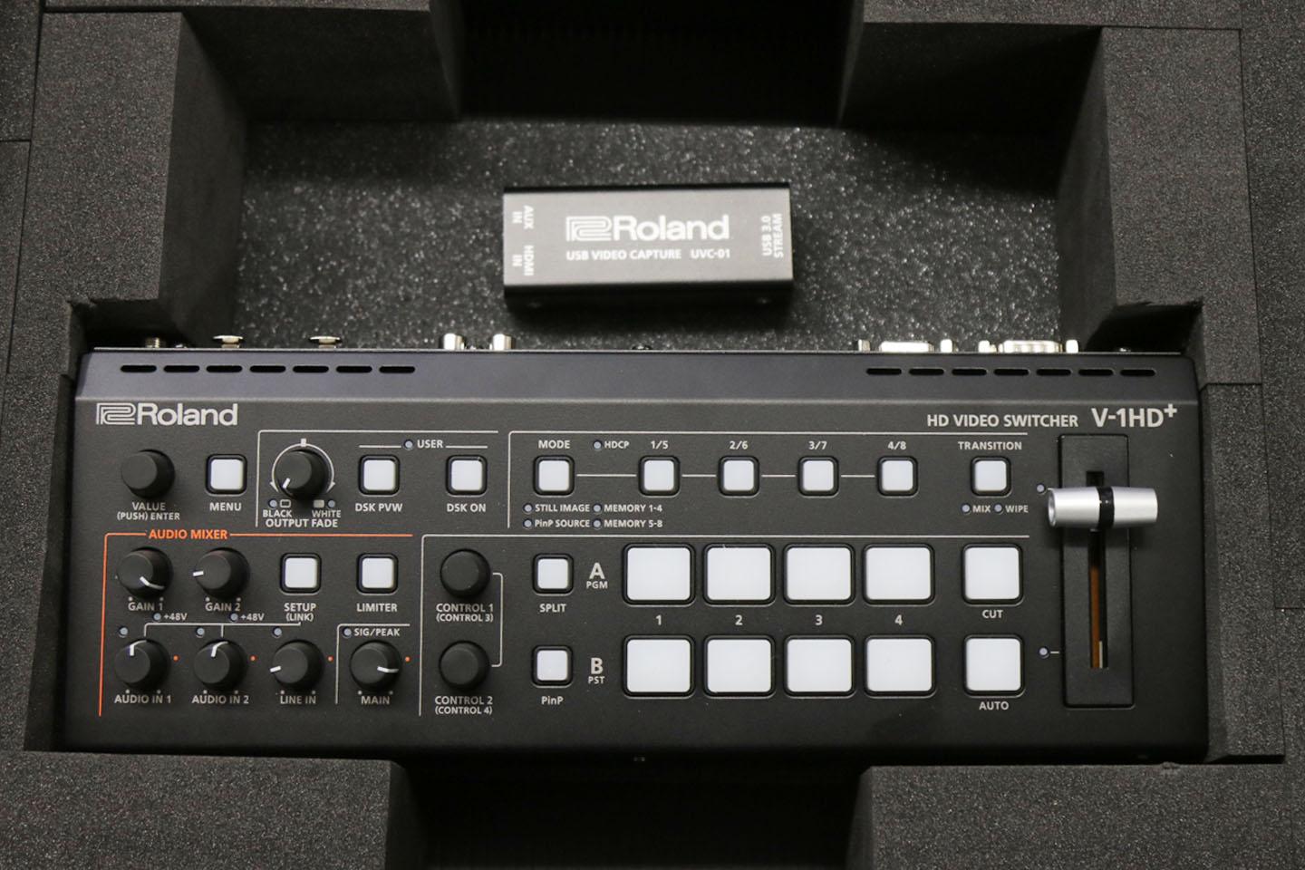 Roland V-1HD+｜撮影機材レンタルからEDIT・MA作業まで24時間安心