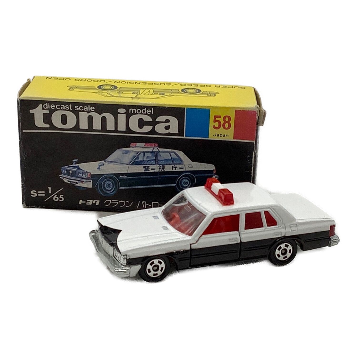トミカ トヨタ クラウン パトロールカー 1Aホイール 赤色灯Aタイプ