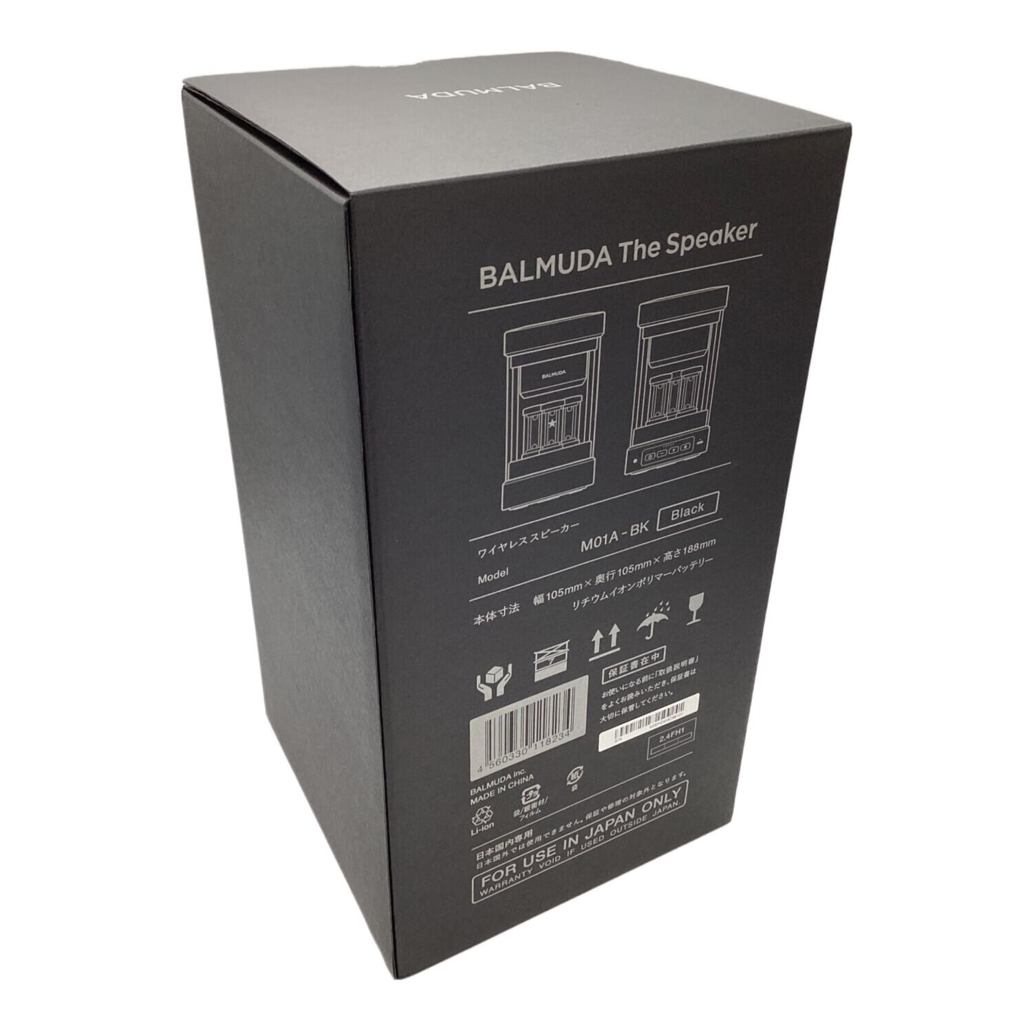 BALMUDA (バルミューダ) BALMUDA The Speaker M01A-BK｜トレファクONLINE