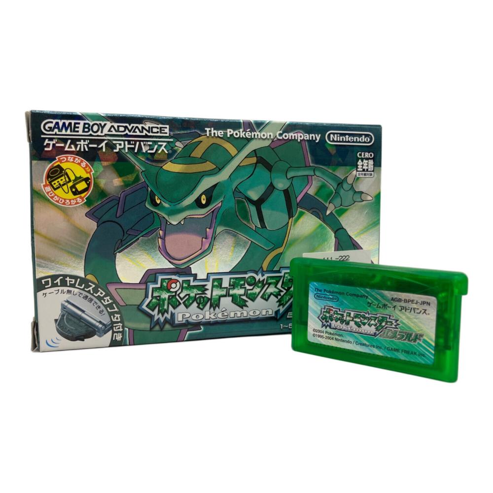 ポケットモンスターエメラルド (ワイヤレスアダプタ同梱) GAMEBOY
