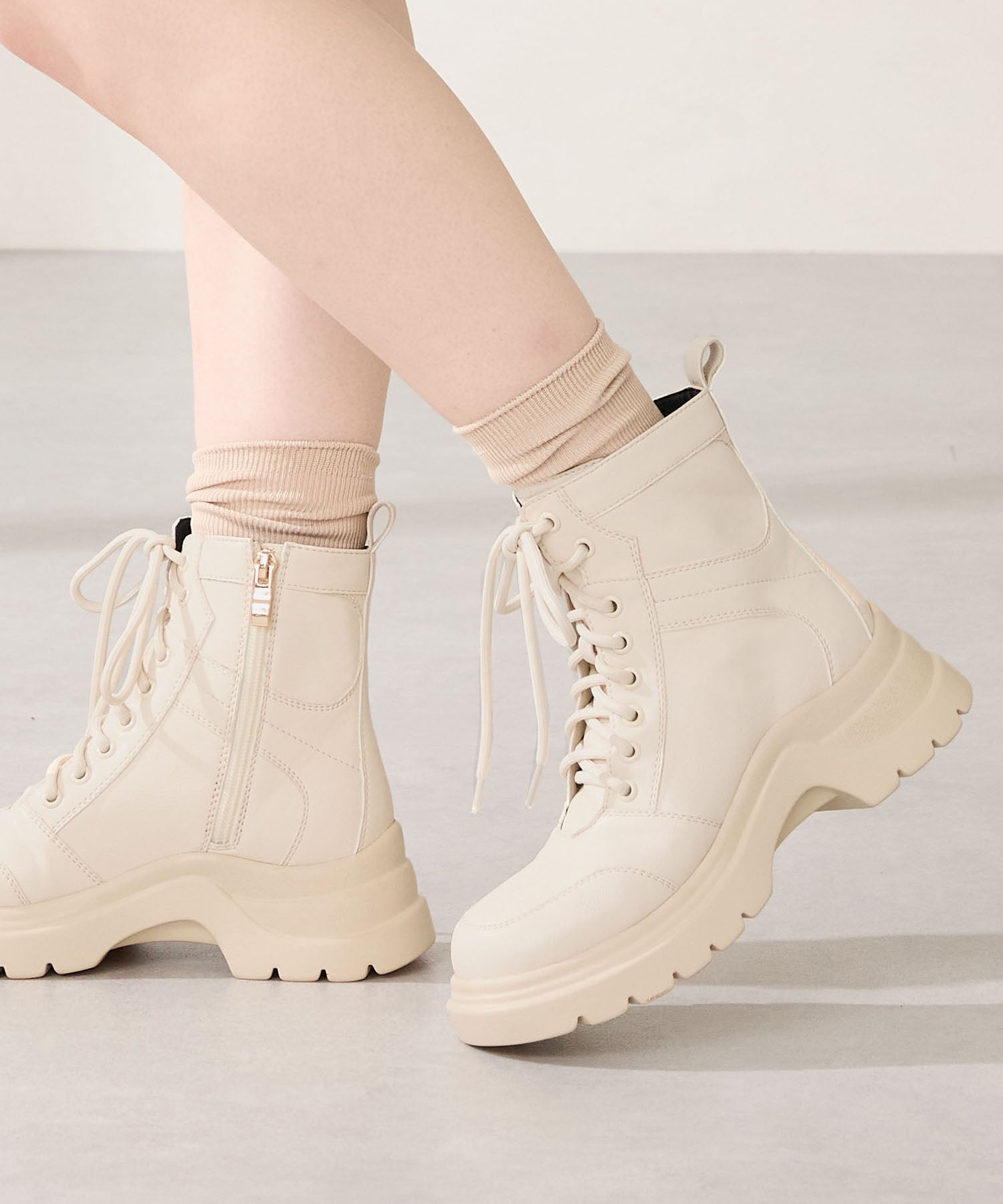 厚底レースアップブーツ/51401 – ORIENTALTRAFFIC