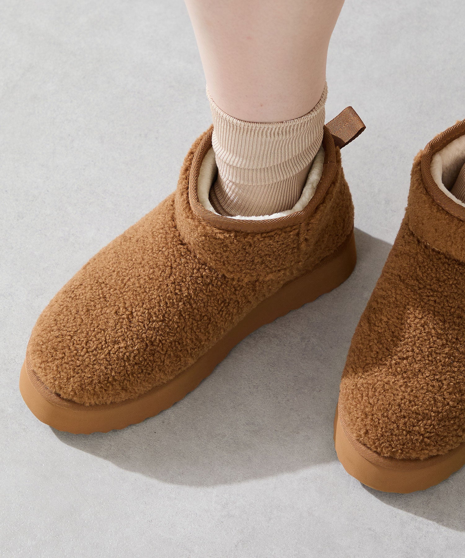 厚底ムートンショートブーツ/51409 – ORIENTALTRAFFIC