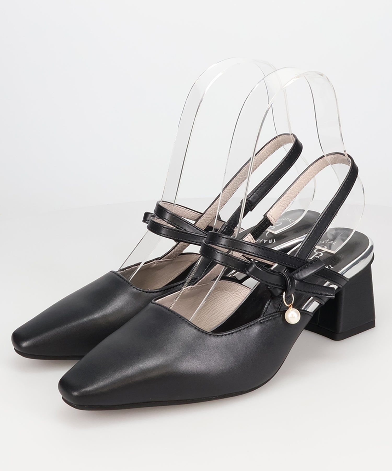 パールチャーム付きバックストラップパンプス/56316 – ORIENTALTRAFFIC