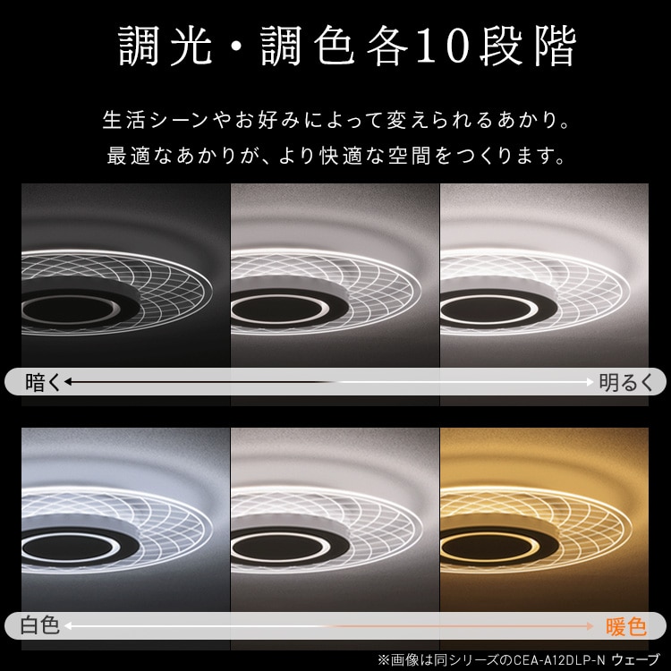 LEDシーリングライト パネルライト 12畳 CEA-A12DLP