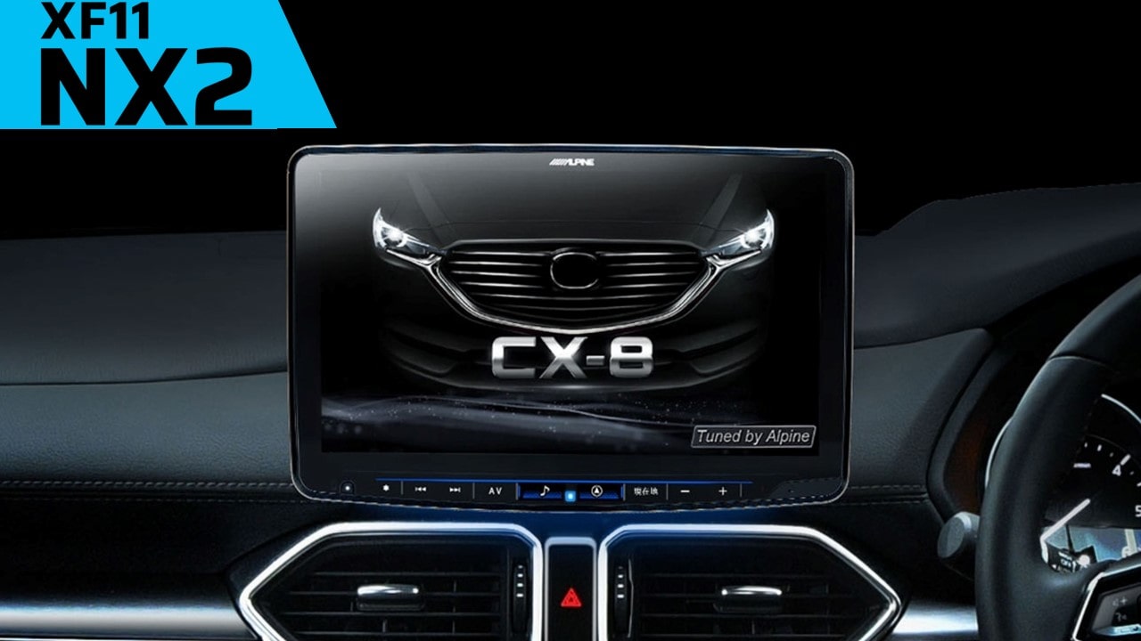 CX-8（KG系） 11型カーナビ フローティングビッグX 11(通常パッケージ