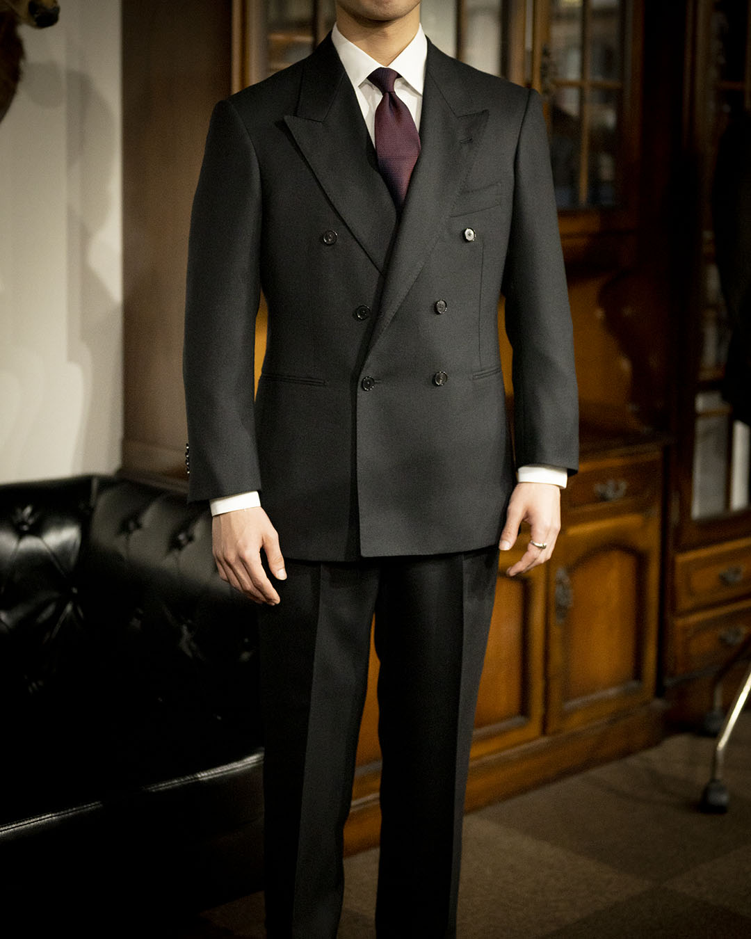 成人式スーツ】ダブルのスーツも形と色で印象が変わる話。 - お客様の