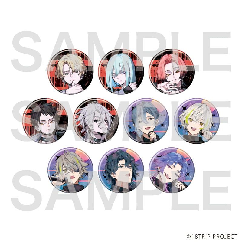 18TRIP エイトリ 缶バッジ 可不可 キャラバッジコレクションvol.3