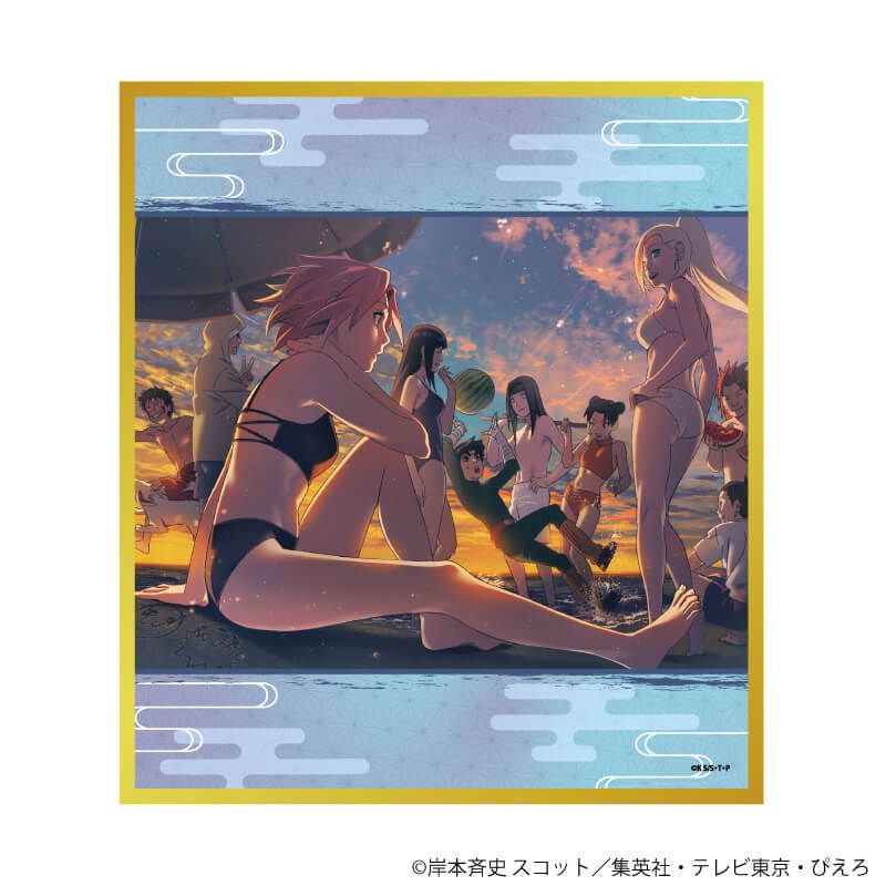 ミニ色紙「NARUTO-ナルト- 疾風伝」01/コンプリートBOX(全8種)(公式