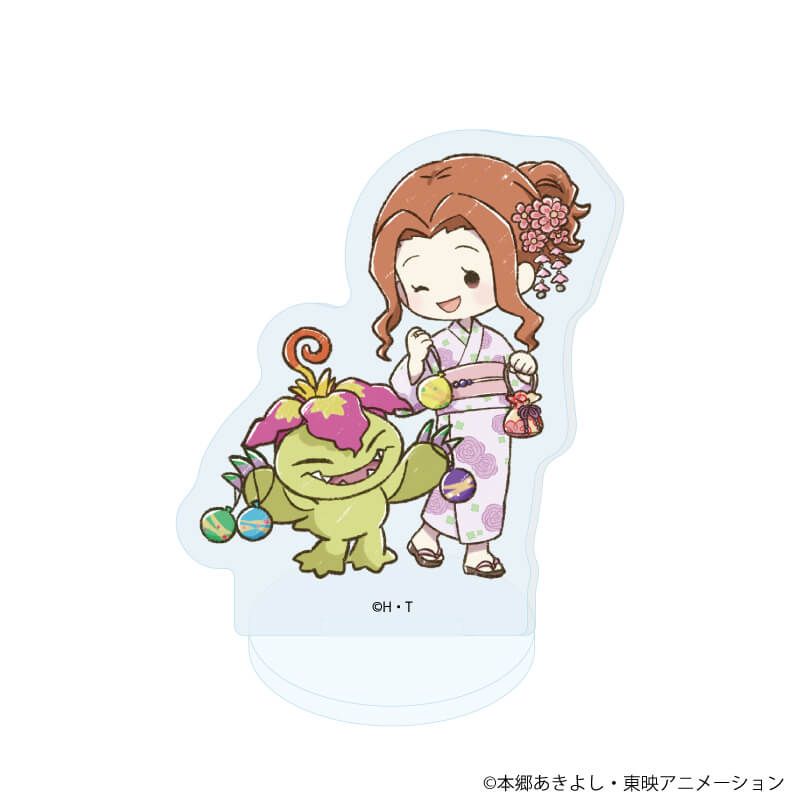 アクリルぷちスタンド「デジモンアドベンチャー」05/浴衣ver