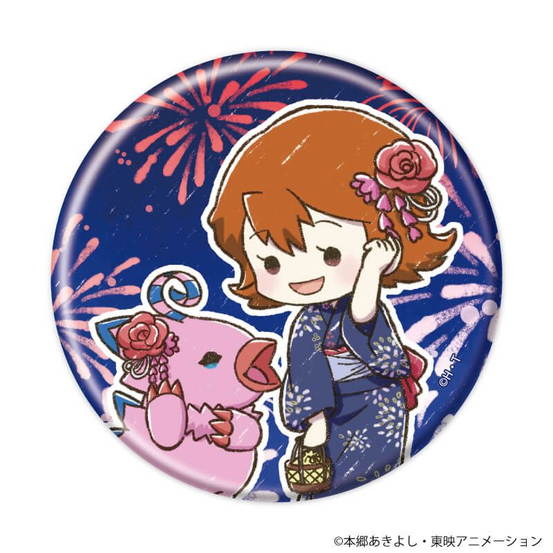 缶バッジ「デジモンアドベンチャー」08/浴衣ver. コンプリートBOX(全8