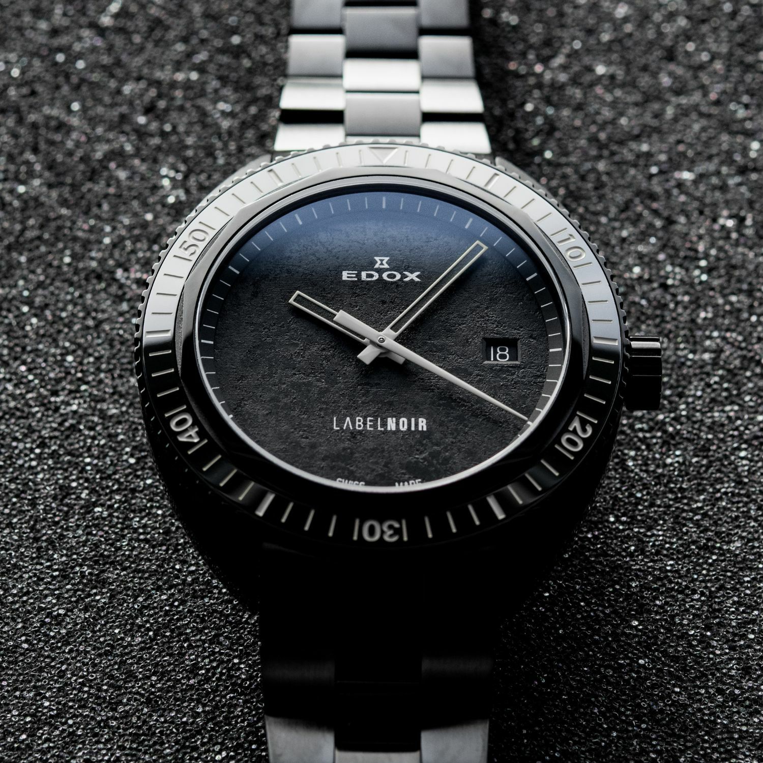 CHRONOMETER AUTOMATIC LABEL NOIR LIMITED EDITION | EDOX