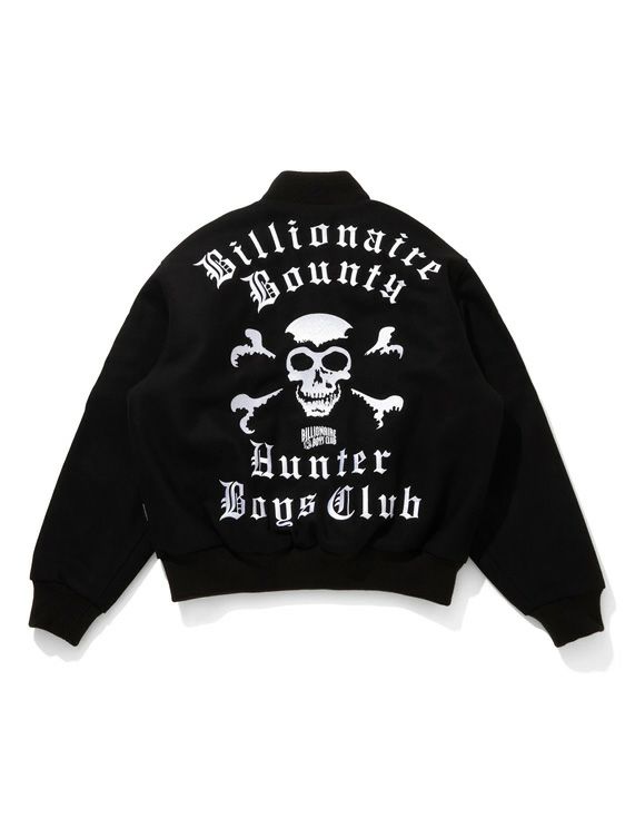 BILLIONAIRE BOYS CLUB/BBC x BOUNTY HUNTER MELTON VARSITY JACKET