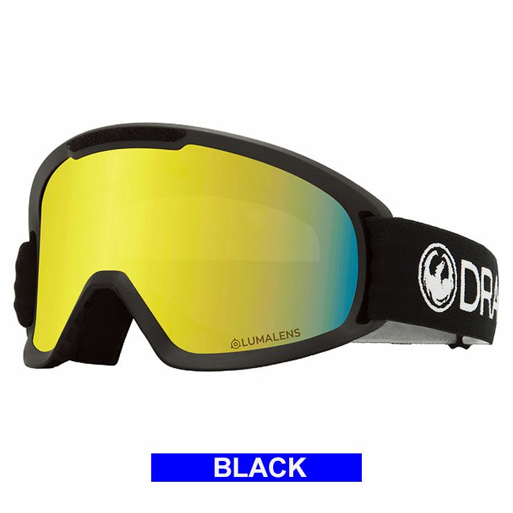 DRAGON ドラゴン DX2 LUMALENS J.GOLD ION ユーズサイズ ゴーグル