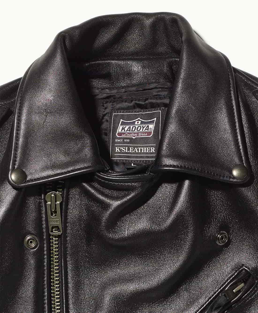 革ジャン ダブル レザージャケット｜カドヤ公式オンラインショップ