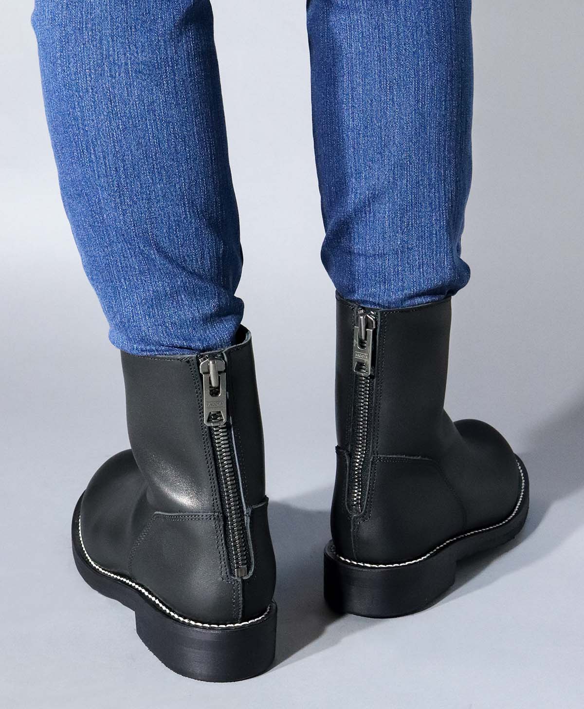 革靴 バックジップ ブーツ｜カドヤ公式シオンラインョップ｜elefantas