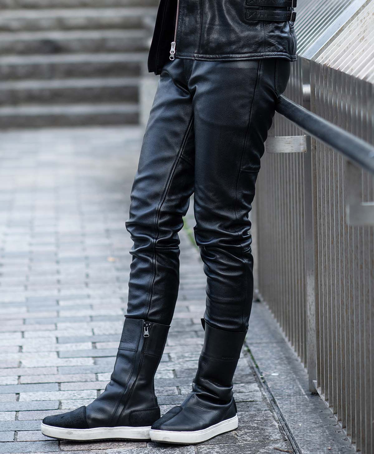 革パンツ スリム レザーパンツ｜カドヤ公式オンラインショップ