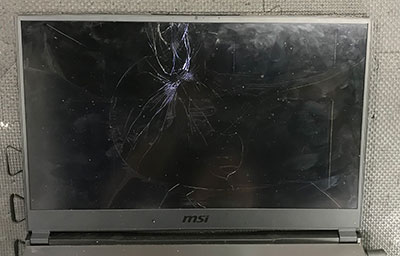 MSI GP75-10SEK-038JPの液晶割れ修理 | 液晶修理センター