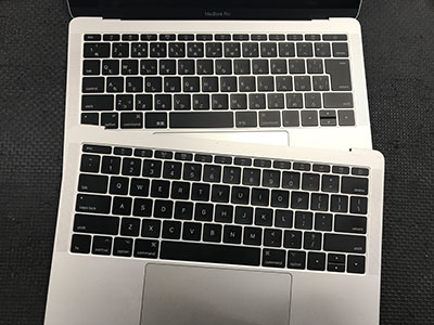 MacBook Pro 2017（13インチ）をJISキーボードからUSキーボードへ交換
