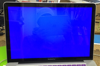 Macの画面が青くなる、起動しない修理、原因は？ | 液晶修理センター