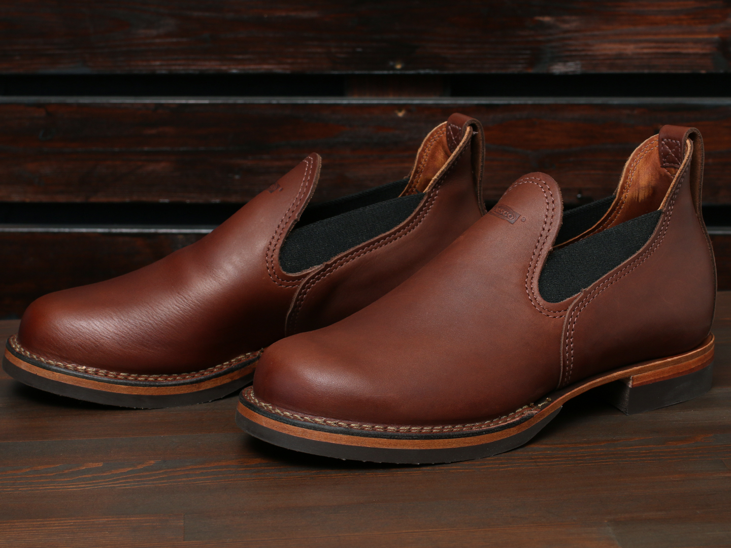 ウエスコロメオブーツ］ WESCO CUSTOM ROMEO Brown 705ソール