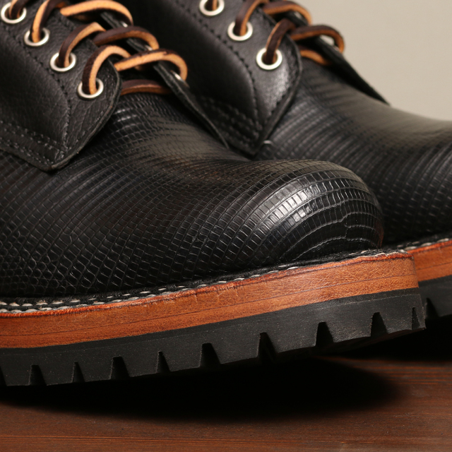 ホワイツ] WHITE'S BOOTS Classic Work Boot C461 Last Black Lizard