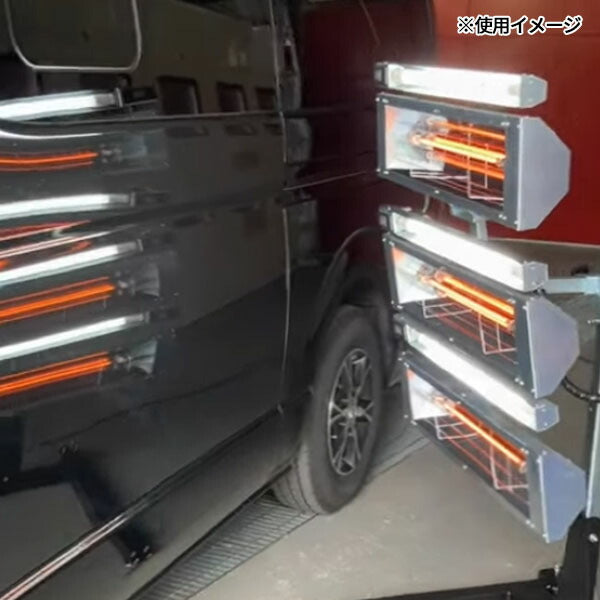 メーカー直送業者便] キュービック LEDライト搭載 3灯式カーボン