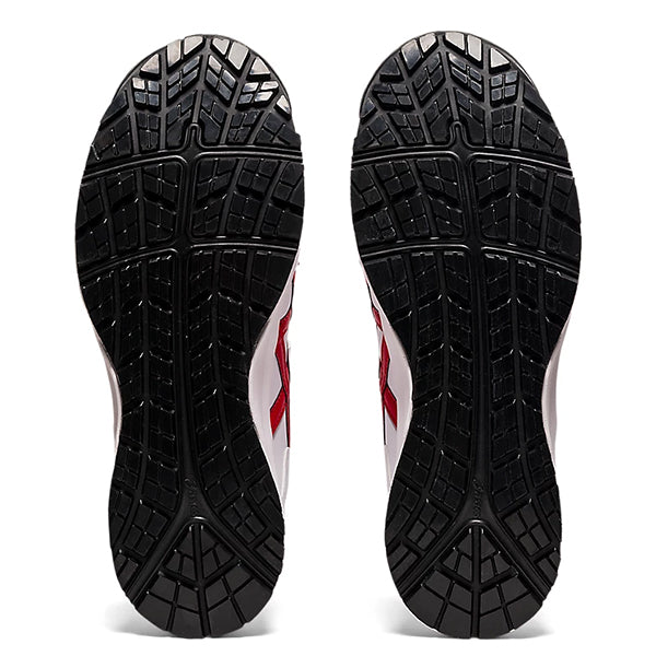 アシックス 安全靴 ウィンジョブ CP301 ホワイト×クラシックレッド