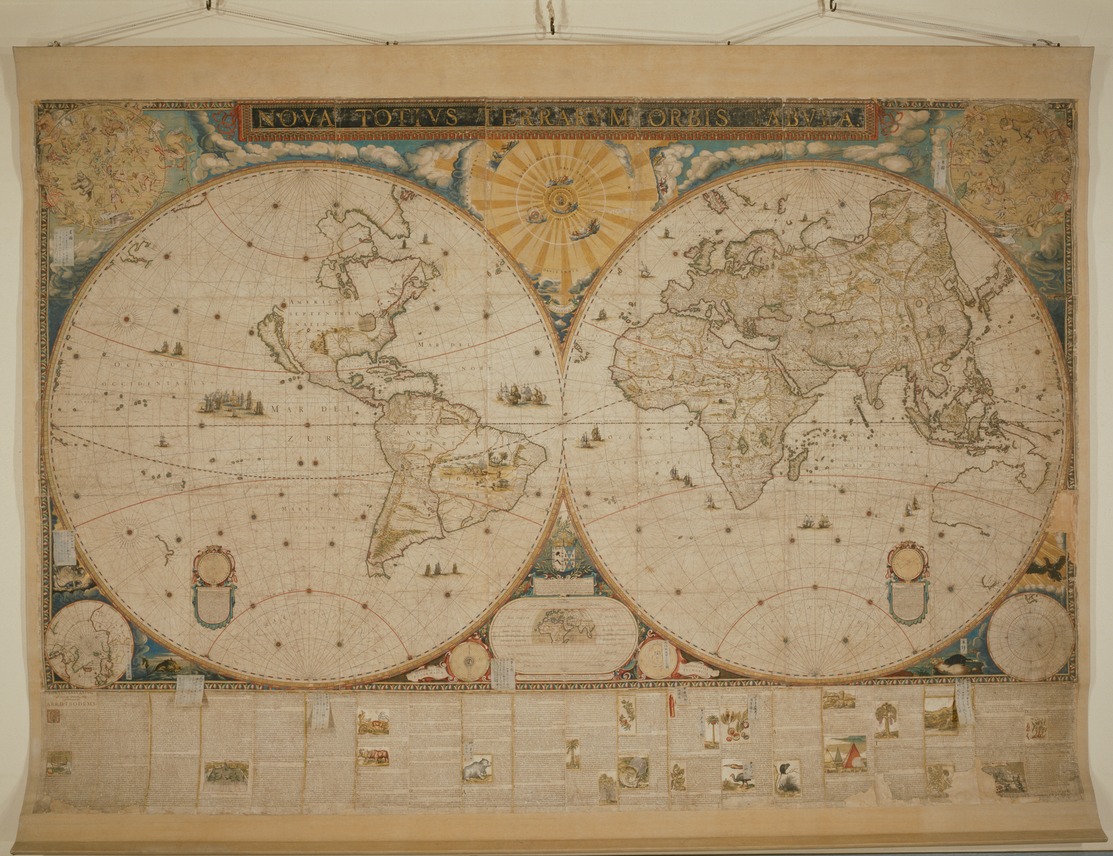 e-Museum - World map