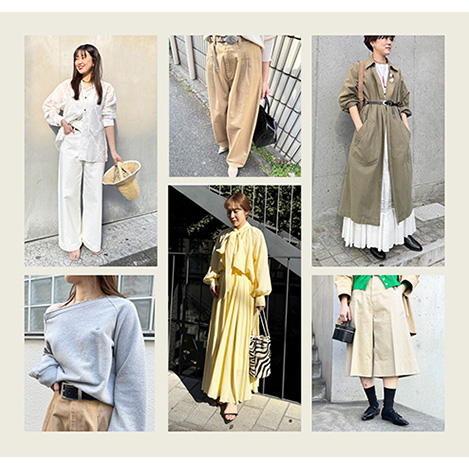 Whim Gazette(ウィム ガゼット)｜ローンボウタイブラウス/グレージュ