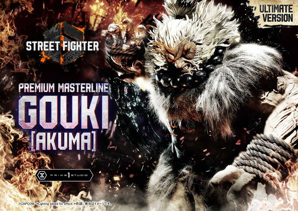 瞬獄殺のポーズも！『ストリートファイター6』の「豪鬼」を1/4スケール