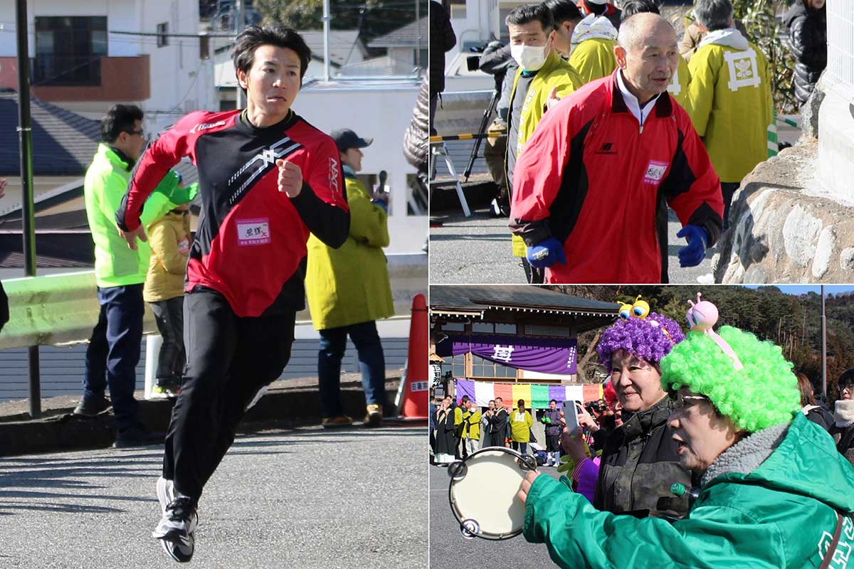 津波だ、逃げろ！」高台避難の教訓 震災知らない世代にも 新春韋駄天